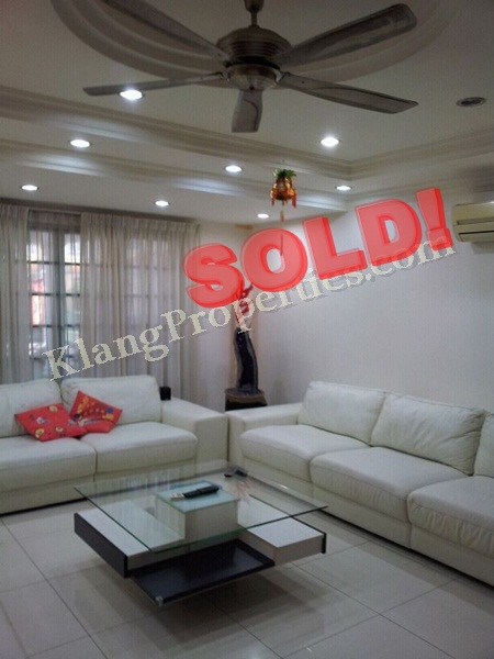 BANDAR BOTANIC, BUNGOR, RENO HOUSE.22X75. RM590,000. SOLD