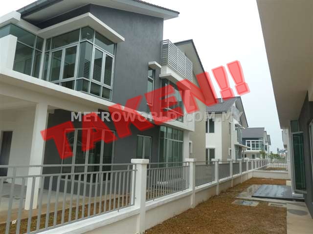 BANDAR PARKLANDS, BRAND NEW 2 STY "WISTERIA" SEMI-D for RENT. 36X82.5. RM 1,400 MONTHLY.