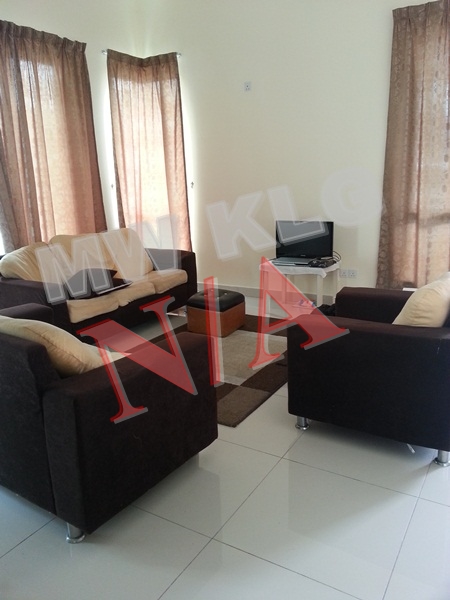 BANDAR PARKLAND, GARDIA CLUSTER HOME. FOR RENT. PARTLY FURNISHED. RM 2,200 MONTHLY